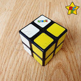 Cubo Rubik 2x2 Aprendiz Rubiks Bicolor Blanco Amarillo Negro