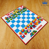 Ajedrez Super Mario Bross Lujo Chess Grande Coleccion