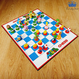 Ajedrez Super Mario Bross Lujo Chess Grande Coleccion