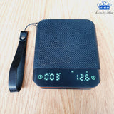 Gramera Digital Tactil Café Usb-c Con Temporizador Y Tapete Negro 2 Kg