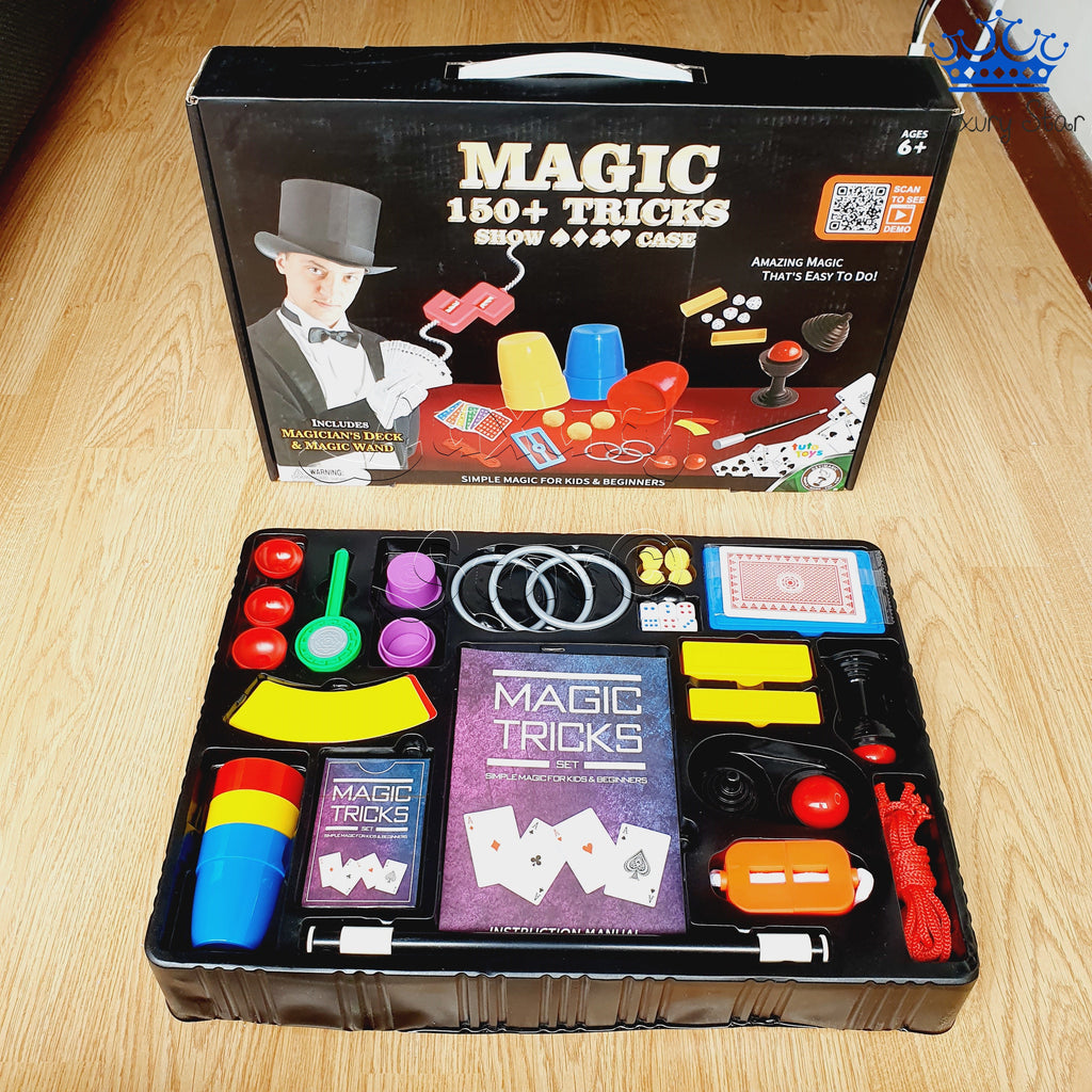 Juego de Magia para niños Joe y MOY de 50 Trucos | Instrucciones en línea en español | Aprende Magia Paso a Paso | Kit de Magia Infantil para Niños Juego de Magia para niños Joe y MOY de 50 Trucos | Instrucciones en línea en español | Aprende Magia Paso a Paso | Kit de Magia Infantil para Niños