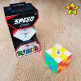 Rubiks 3x3 Super Speed Original Magnetico Stickerles Oficial Stickerless