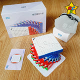 Cubo 10x10 Magnetico Qiyi Grande Speed Stickerless Velocidad Stickerless