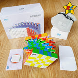 Cubo 10x10 Magnetico Qiyi Grande Speed Stickerless Velocidad Stickerless
