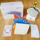 Cubo 10x10 Magnetico Qiyi Grande Speed Stickerless Velocidad Stickerless