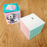 Cubo Qiyi 4x4 Neon Pastel Speedcube Stickerless Macaron Mate