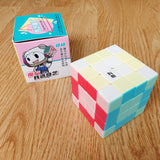 Cubo Qiyi 4x4 Neon Pastel Speedcube Stickerless Macaron Mate