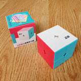 Cubo Qiyi Qidi 2x2 Neon Pastel Speedcub Stickerless Macaron