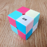 Cubo Qiyi Qidi 2x2 Neon Pastel Speedcub Stickerless Macaron