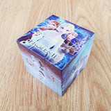 Cubo 3x3 Frozen Aventura Nieve Olaf Elsa Stickerless
