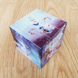 Cubo 3x3 Frozen Aventura Nieve Olaf Elsa Stickerless