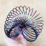 Aro Magico Resorte Espiral 6cm Rainbow Antiestres Multicolor