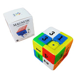 Yuxin 2x2 Digital Puzzle Cubo Magnetico Deslizar 2d
