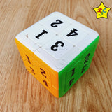 Yuxin 2x2 Digital Puzzle Cubo Magnetico Deslizar 2d