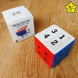 Yuxin 2x2 Digital Puzzle Cubo Magnetico Deslizar 2d