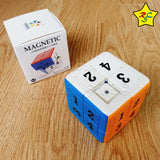 Yuxin 2x2 Digital Puzzle Cubo Magnetico Deslizar 2d