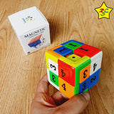 Yuxin 2x2 Digital Puzzle Cubo Magnetico Deslizar 2d