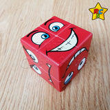 Cubo 2X2 Emociones Face Cube Zcube Emojis