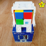 2x2 Meilong Mejorado + Robot Cubo Magnético Moyu Speedcube