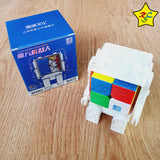 2x2 Meilong Mejorado + Robot Cubo Magnético Moyu Speedcube