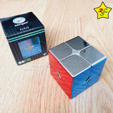 2x2 Metalizado Normal Cubo Shengshou Metalico Speed