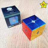 2x2 Metalizado Normal Cubo Shengshou Metalico Speed