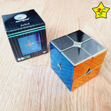 2x2 Metalizado Normal Cubo Shengshou Metalico Speed