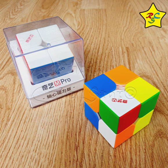 Qiyi 2x2 M Pro Ballcore Cubo Magnetico Profesional