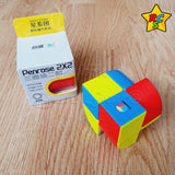 Penrose 2x2 Cubo Diansheng Stickerless Modificacion Puzzle