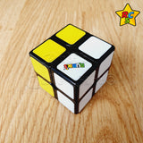 Cubo Rubik 2x2 Aprendiz Rubiks Bicolor Blanco Amarillo Negro