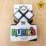 Cubo Rubik 2x2 Rubiks Original Clasico Oficial Negro Tiles