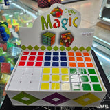 Cubo 3x3 Magic Cube Economico Blanco Pintado