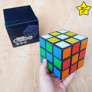 Cubo 3x3 Grande Magic Cube 10 Cm Gigante Negro Pintado