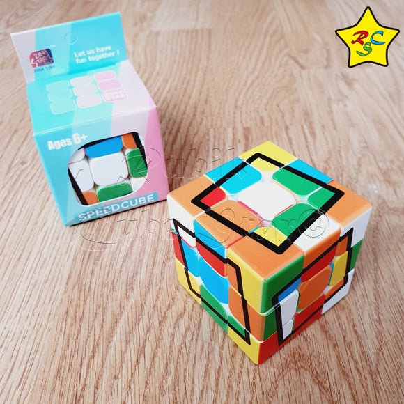 Cubo 3x3 Confusion Cuadrado Central Modificacion 3x3