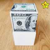 Cubo 3x3 Billete Dolar Impreso Franklin 100 Dolares