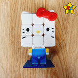 Cubo 3X3 Hello Kitty Coleccionable Con Peluche
