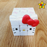 Cubo 3X3 Hello Kitty Coleccionable Con Peluche
