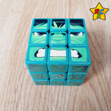 Cubo Hulk 3x3 Original Edicion Limitada Rubik's Verde