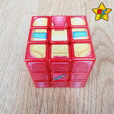 Cubo 3x3 Iron Man Marvel  Edicion Limitada Coleccionable