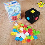 Cubo Fichas 3x3 Fanxin Original Encajar Piezas Armar