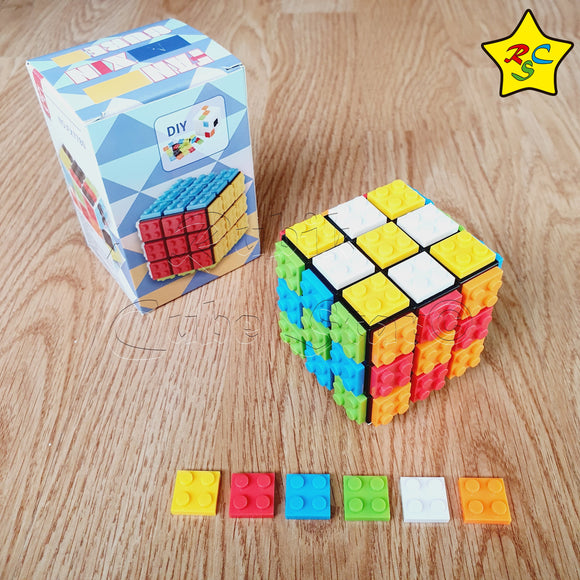 Cubo Fichas 3x3 Fanxin Original Encajar Piezas Armar