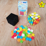 Cubo Fichas 3x3 Fanxin Original Encajar Piezas Armar