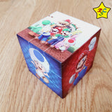3x3 Mario Bross Cubo Figuras Animado Princesa Impreso