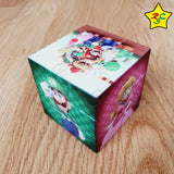 3x3 Mario Bross Cubo Figuras Animado Princesa Impreso
