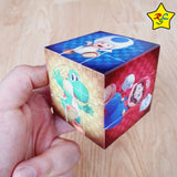 3x3 Mario Bross Cubo Figuras Animado Princesa Impreso