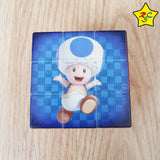 3x3 Mario Bross Cubo Figuras Animado Princesa Impreso