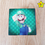 3x3 Mario Bross Cubo Figuras Animado Princesa Impreso