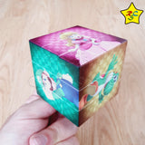 3x3 Mario Bross Cubo Figuras Animado Princesa Impreso