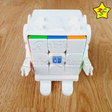 3x3 Meilong Mejorado + Robot Cubo Magnético Moyu Speedcube