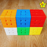 Cubo Unicolor 3x3 Stickerless Speedcube Un Solo Color